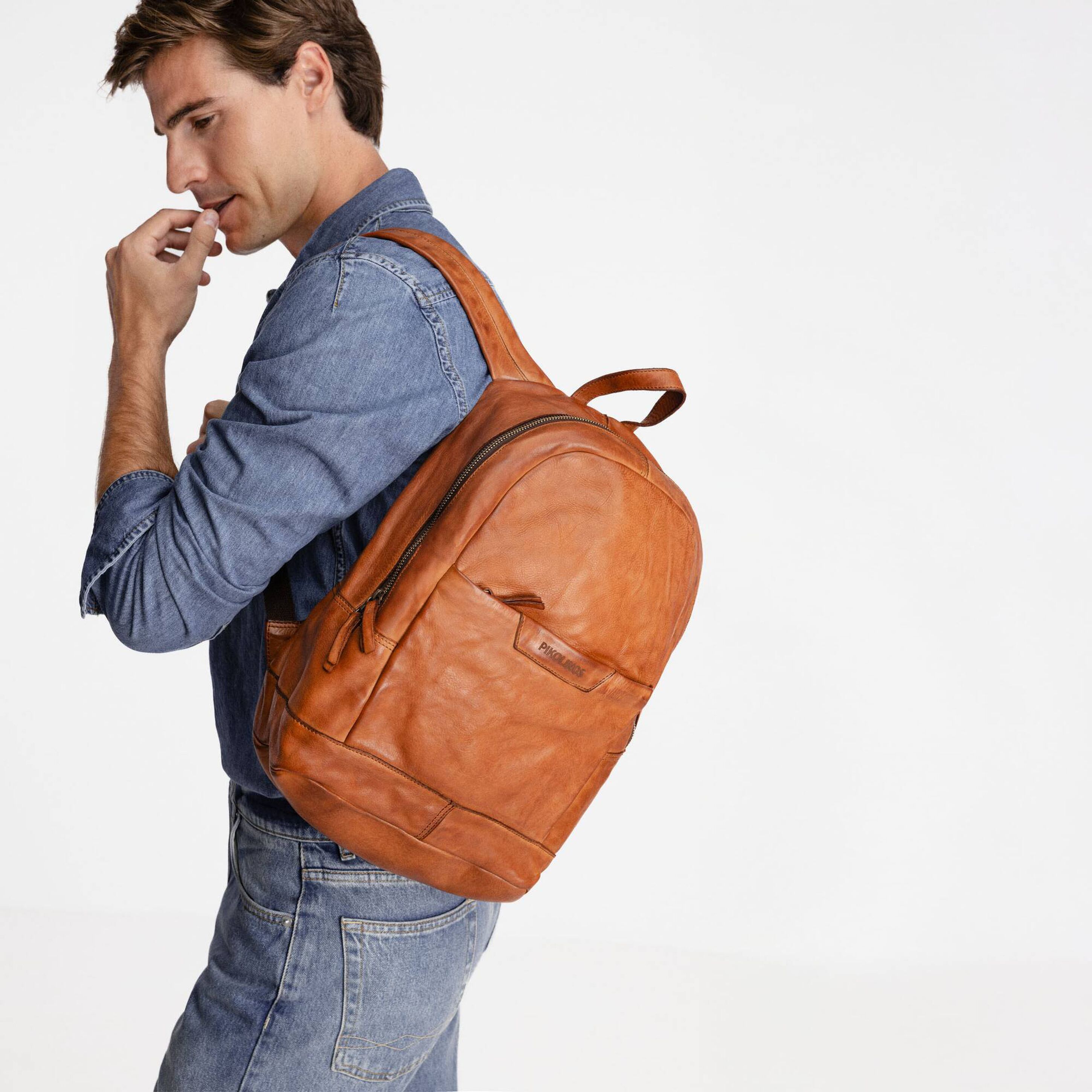 Zoom CERVO MHA-791, COGNAC, large