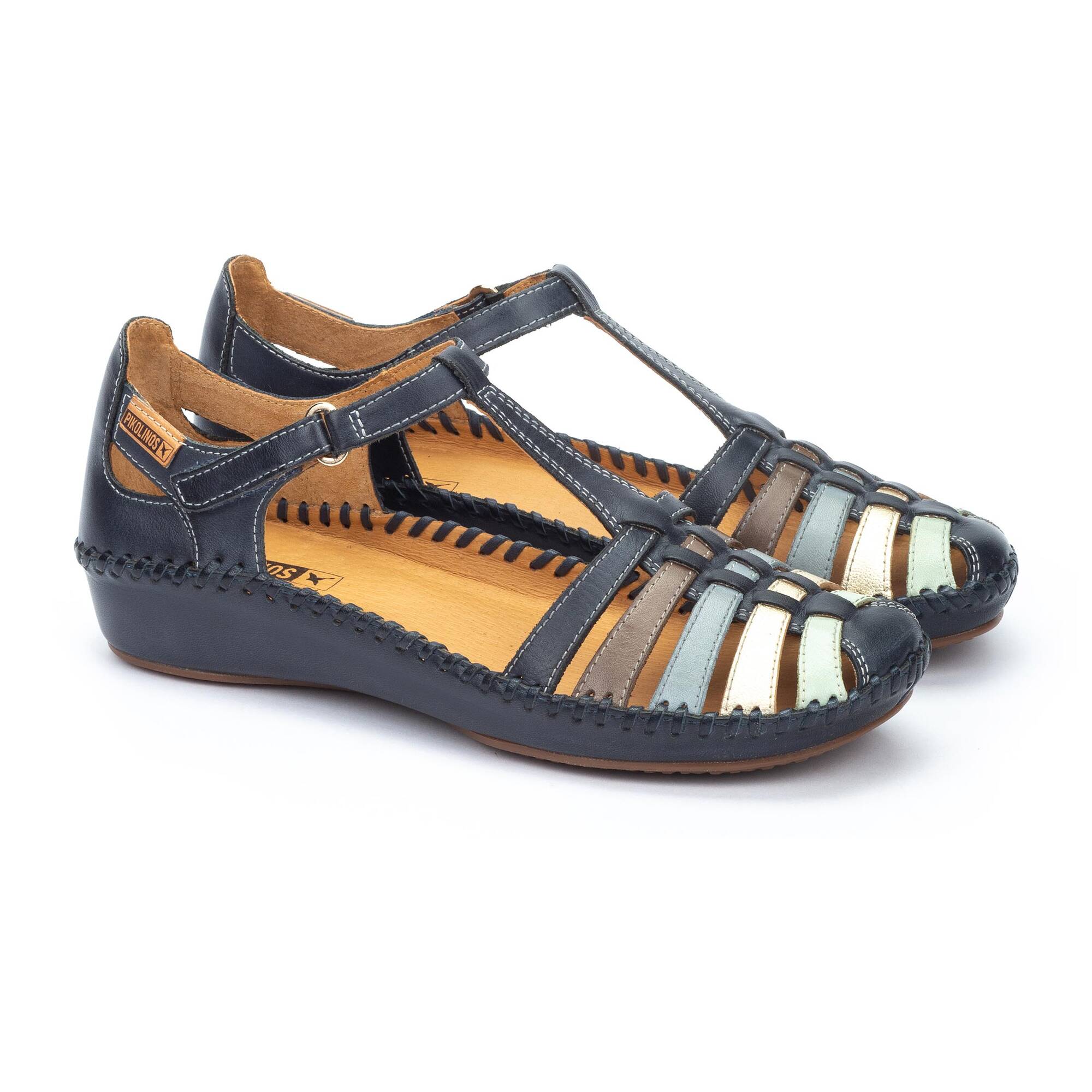 Semi abierto | P. VALLARTA 655-0843C4, BLUE, large image number 20-655-0843C4_300_Pikolinos_P._VALLARTA_BLUE_full.jpg | null