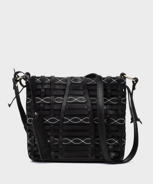 Bandoleras de mujer | ROMANA WHA-1121 | BLACK | Pikolinos