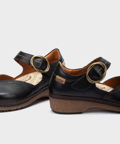 Zapatos planos y Flats | GRANADA W0W-4837 | BLACK | Pikolinos