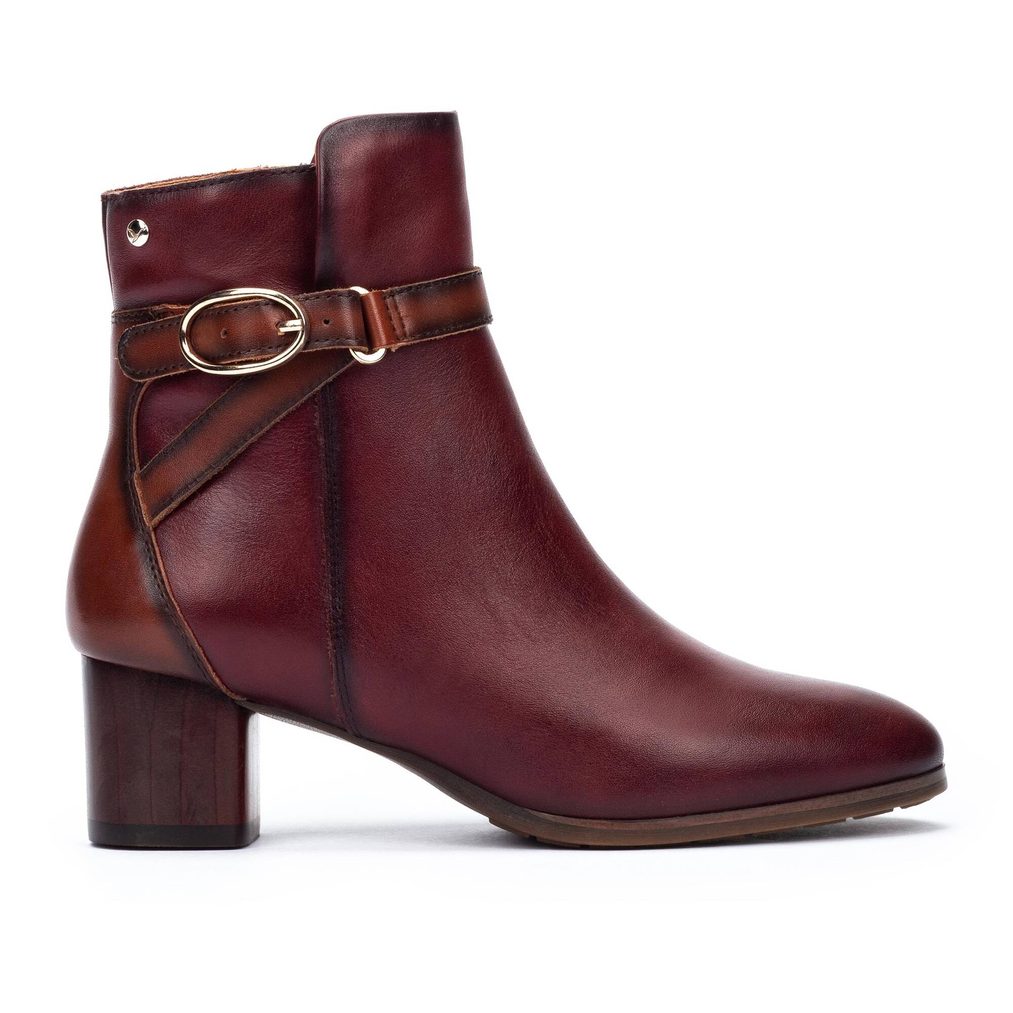 Botines de tac&oacute;n | CALAFAT W1Z-8977C1, GARNET, large image number 10-W1Z-8977C1_511_Pikolinos_CALAFAT_GARNET_full.jpg | null