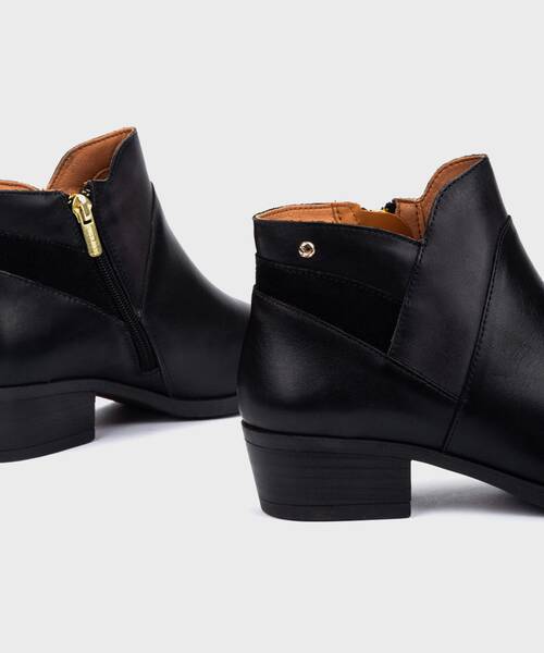 Botines de tac&oacute;n | DAROCA W1U-8732C2 | BLACK | Pikolinos
