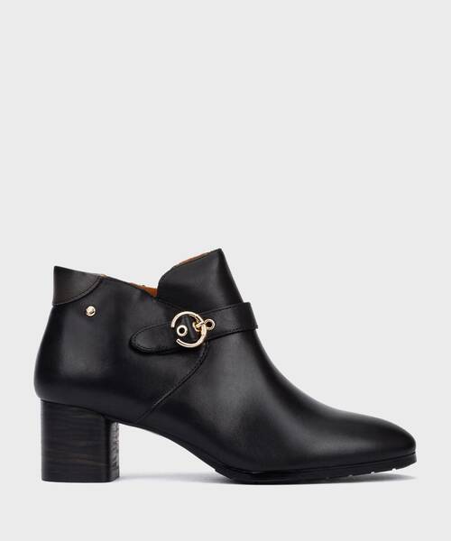 Botines con Tac&oacute;n | CALAFAT W1Z-8602C1 | BLACK | Pikolinos