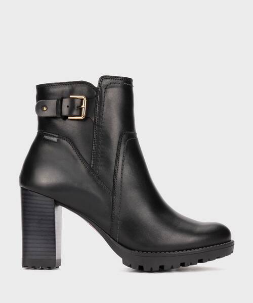 Bot&iacute;n de tac&oacute;n para mujer , CONNELLY W7M , CONNELLY W7M-8730 , BLACK