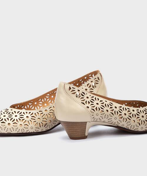 Zapatos tac&oacute;n | ELBA W4B-5714 | MARFIL | Pikolinos