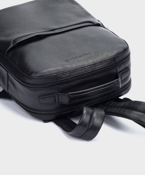 Mochilas de hombre | TAMBO MHA-796 | BLACK | Pikolinos