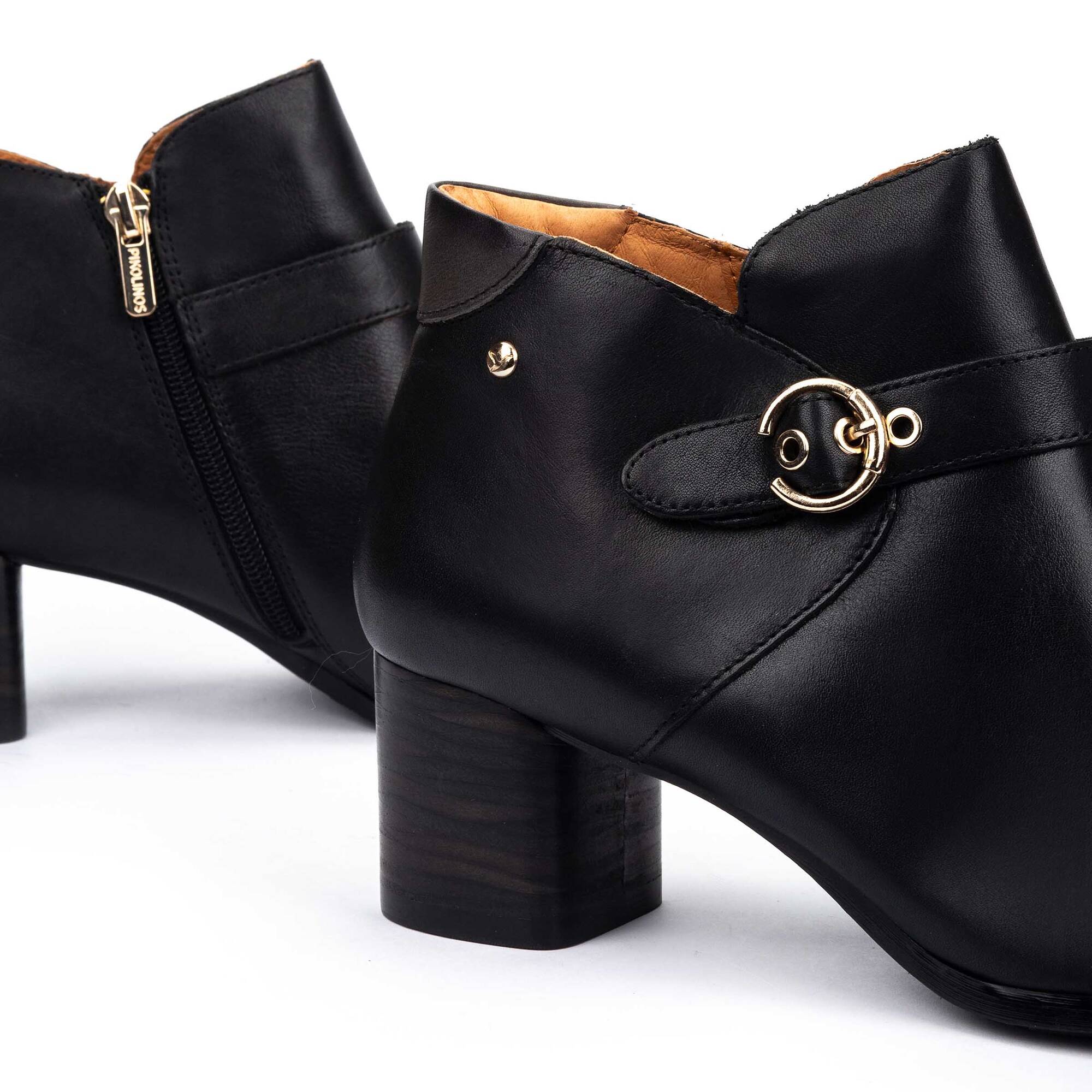 Botines con Tac&oacute;n | CALAFAT W1Z-8602C1, BLACK, large image number 60-W1Z-8602C1_000_Pikolinos_CALAFAT_BLACK_full.jpg | null