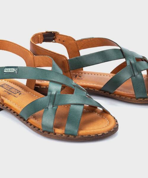 Sandalias planas | ALGAR W0X-0556 | EMERALD | Pikolinos