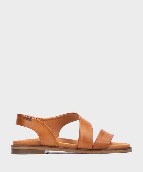 Sandalias Planas | NAVIA W3E-0652 | BRANDY | Pikolinos