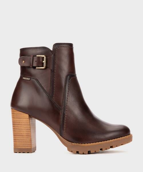 Bot&iacute;n de tac&oacute;n para mujer , CONNELLY W7M , CONNELLY W7M-8730 , CAOBA