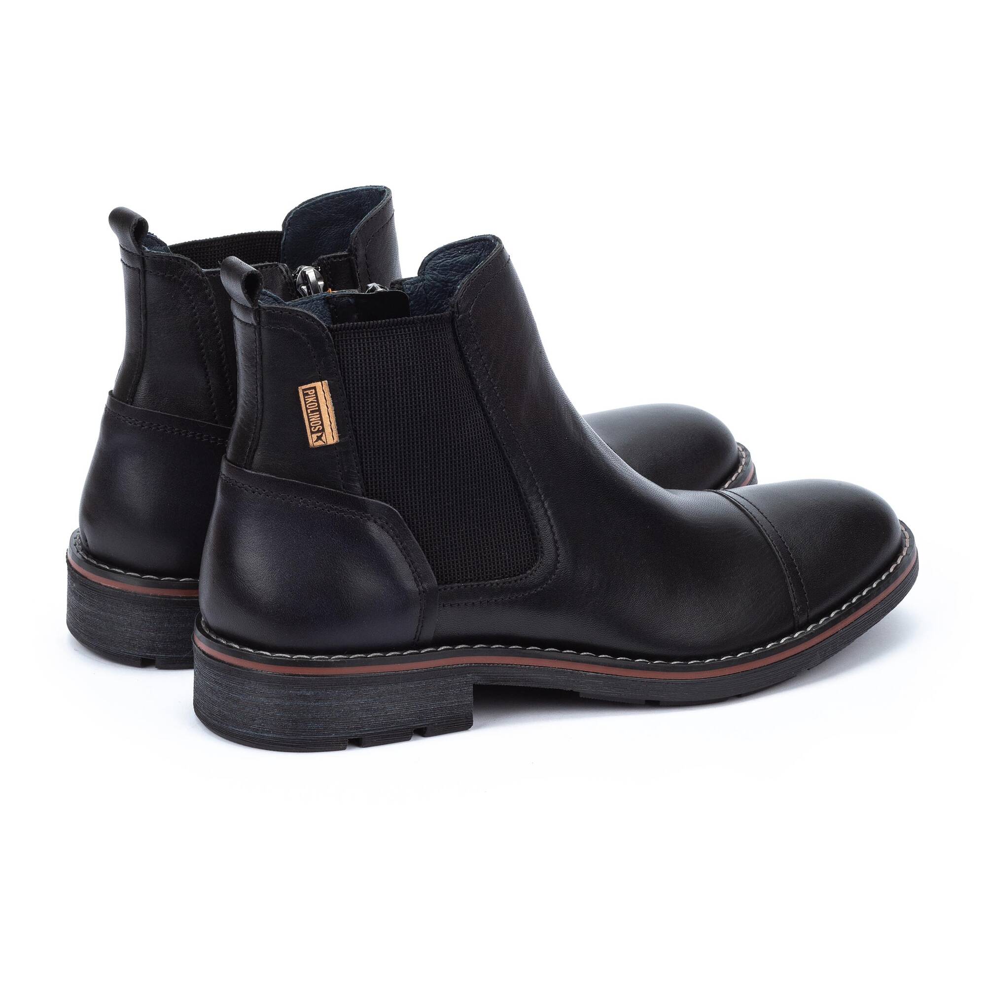 Botas y botines | YORK M2M-8022C1, BLACK, large image number 30-M2M-8022C1_000_Pikolinos_YORK_BLACK_full.jpg | null
