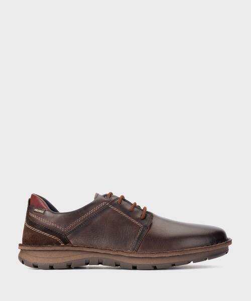 Zapato de agujetas extra confort para hombre , BAEZA M2T , BAEZA M2T-4342C1 , OLMO