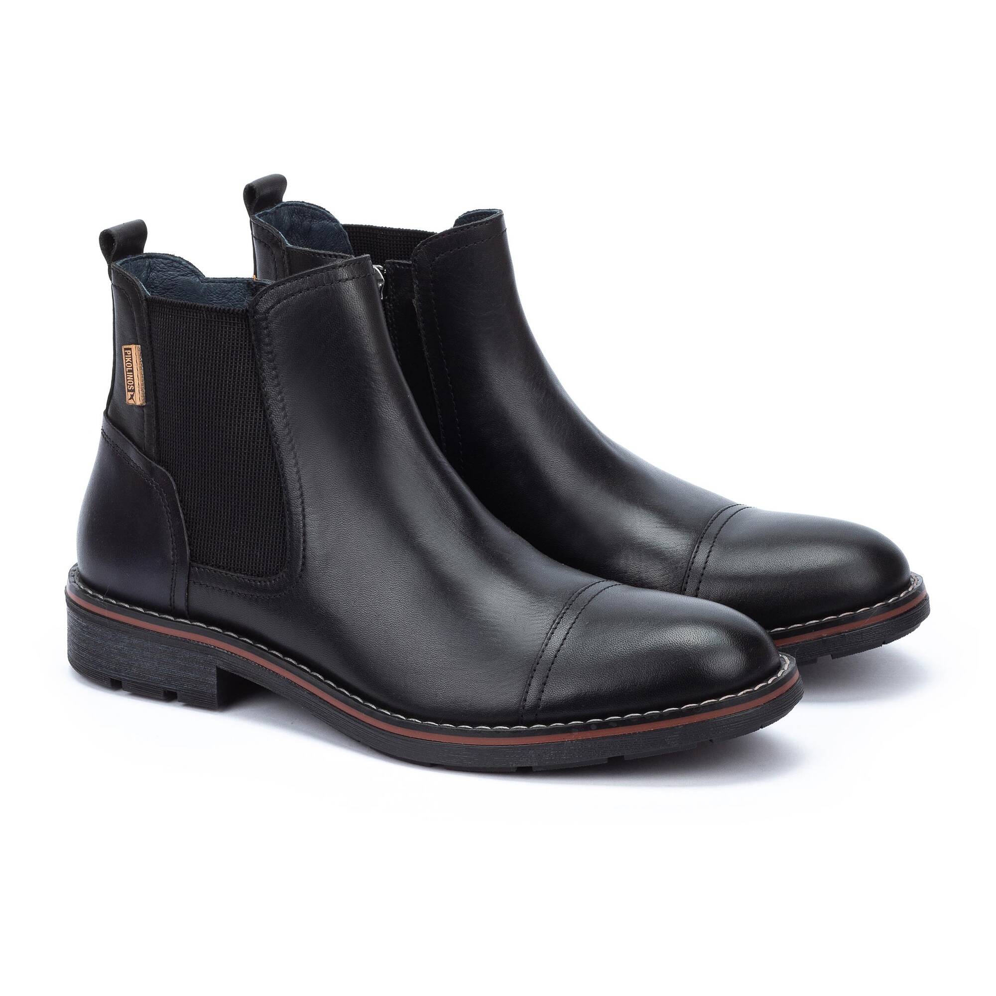 Botas y botines | YORK M2M-8022C1, BLACK, large image number 20-M2M-8022C1_000_Pikolinos_YORK_BLACK_full.jpg | null
