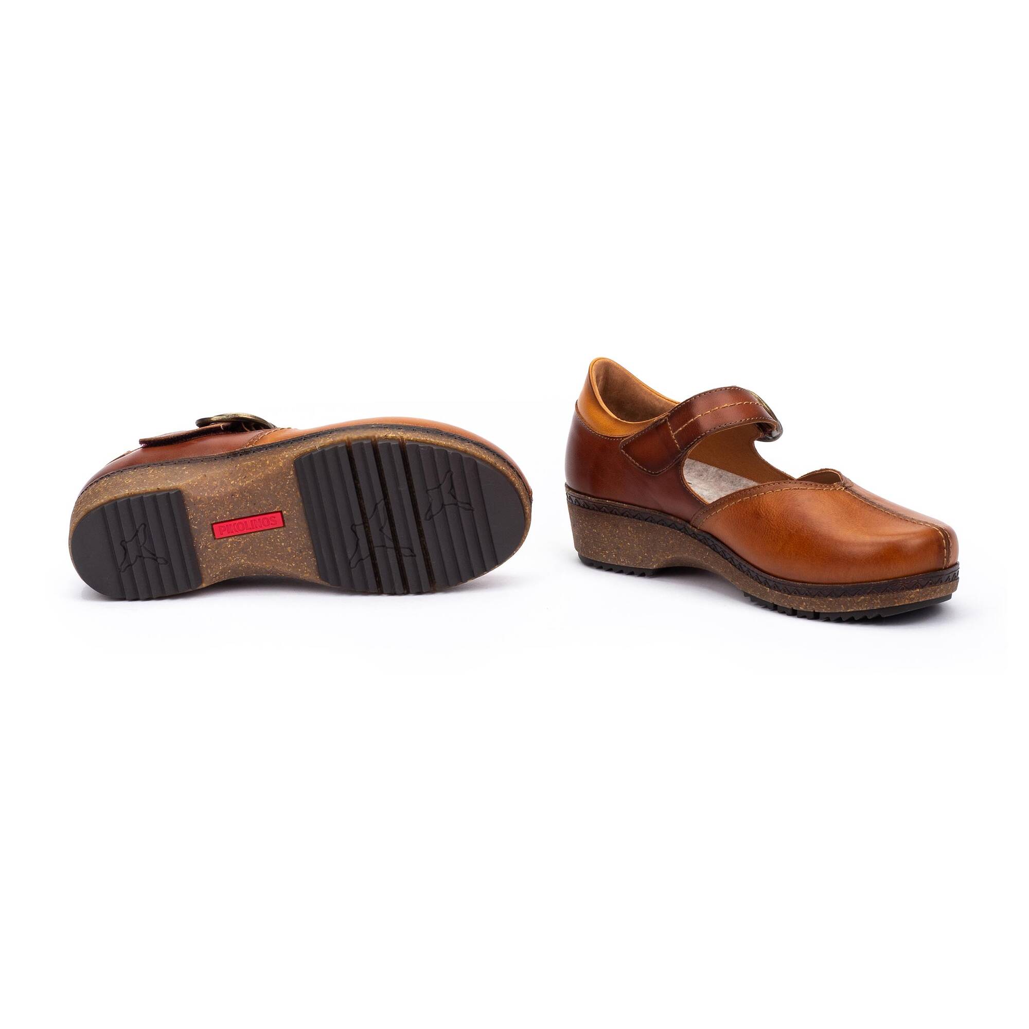 Zapatos planos y Flats | GRANADA W0W-4837C1, BRANDY, large image number 70-W0W-4837C1_250_Pikolinos_GRANADA_BRANDY_full.jpg | null