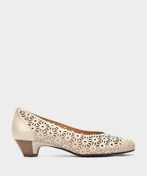 Zapatos tac&oacute;n | ELBA W4B-5714 | MARFIL | Pikolinos
