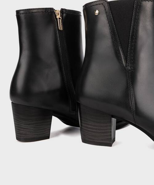 Bot&iacute;n de ca&ntilde;a alta para mujer , ZAMORA W0E , ZAMORA W0E-8628 , BLACK