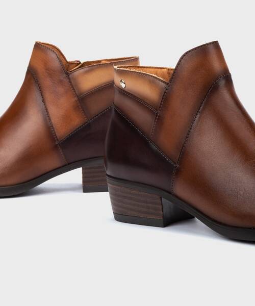 Botines de tac&oacute;n | DAROCA W1U-8732C1 | CUERO | Pikolinos