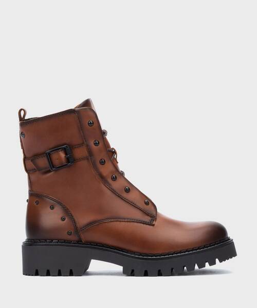 Botines planos | AVILES W6P-8556 | CUERO | Pikolinos