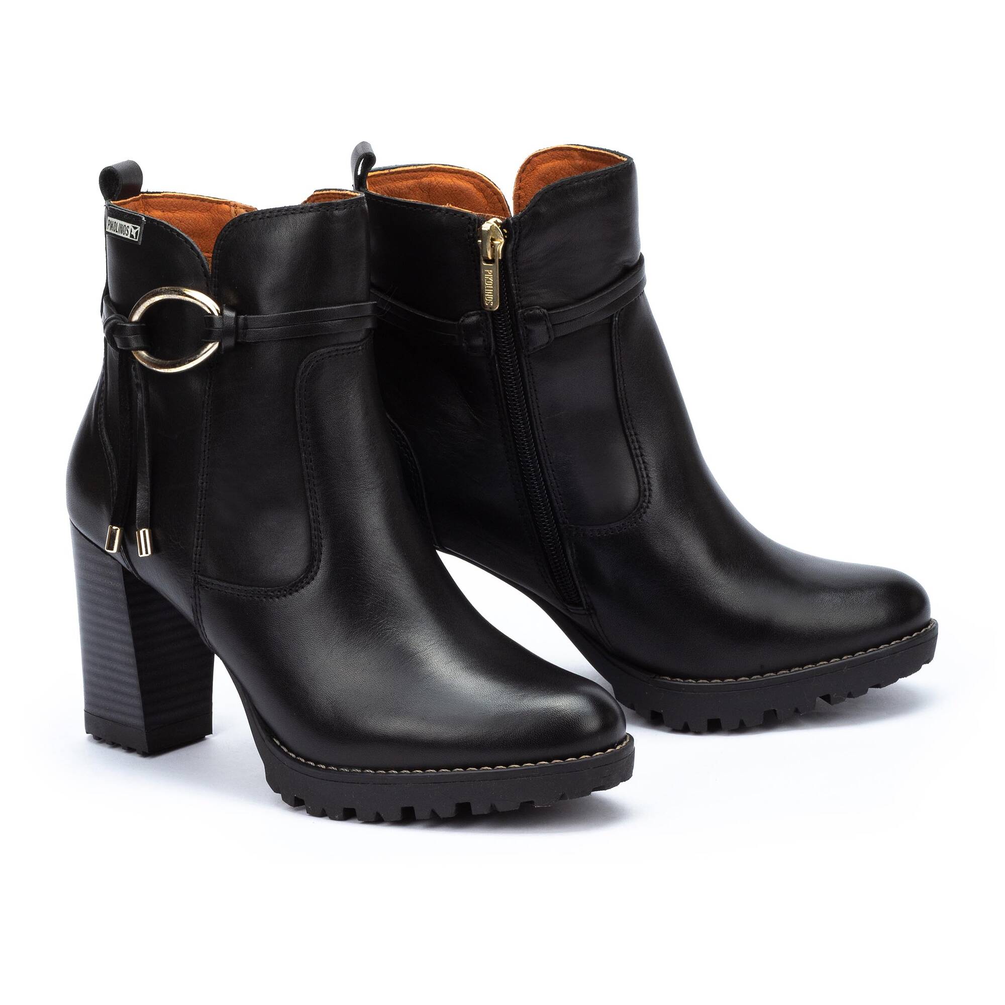 Botines con Tac&oacute;n | CONNELLY W7M-8542, BLACK, large image number 100-W7M-8542_000_Pikolinos_CONNELLY_BLACK_full.jpg | null