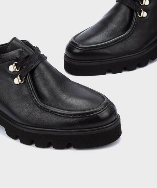 Zapatos planos | SALAMANCA W6Y-4753 | BLACK | Pikolinos