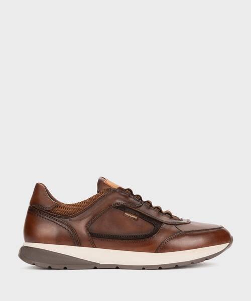 Deportivo con el&aacute;sticos para hombre , GETAFE M2B , GETAFE M2B-6439C1 , CUERO