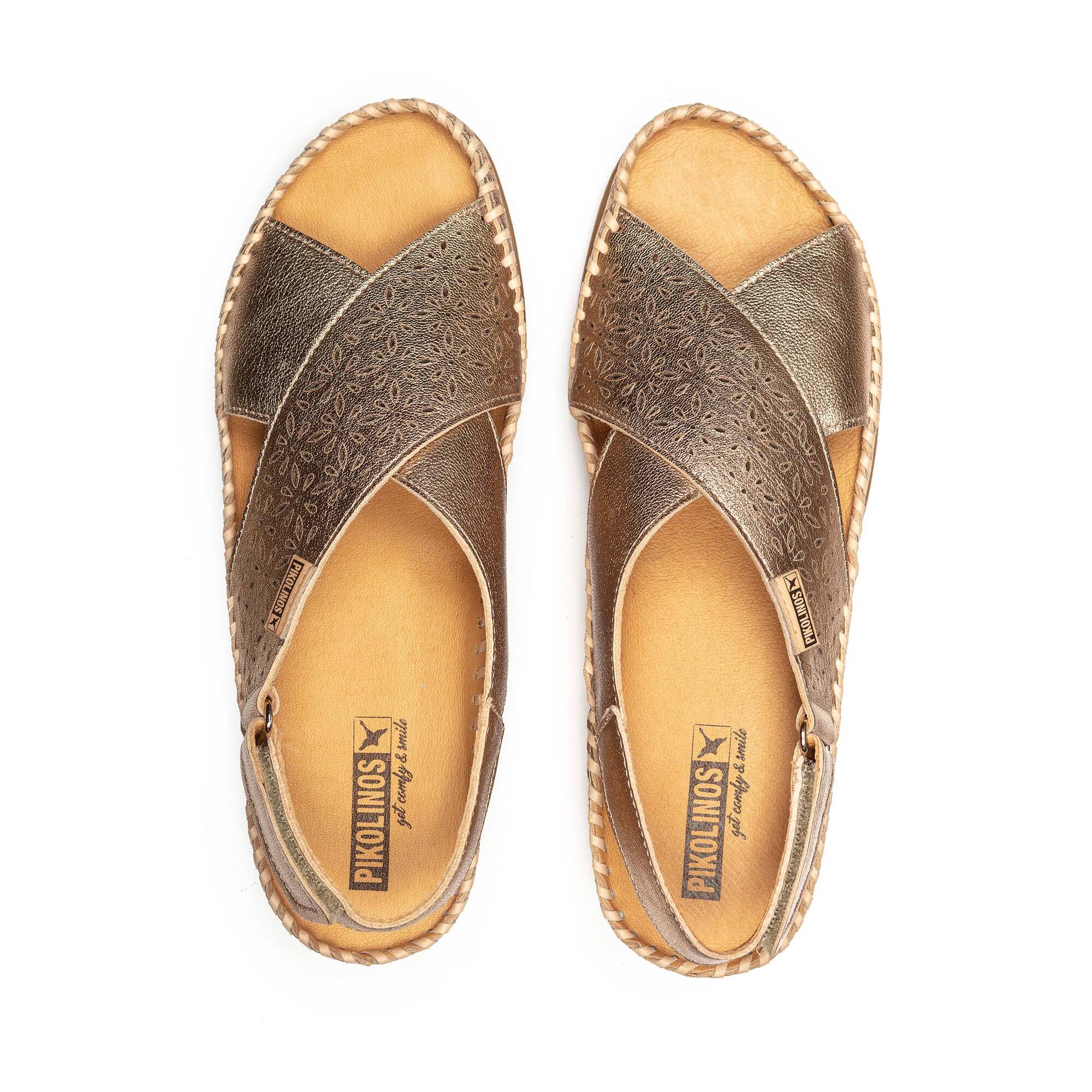 Cu&ntilde;as y Plataformas | CADAQUES W8K-0848CL, CHAMPAGNE, large image number 100-W8K-0848CL_798_Pikolinos_CADAQUES_CHAMPAGNE_full.jpg | null