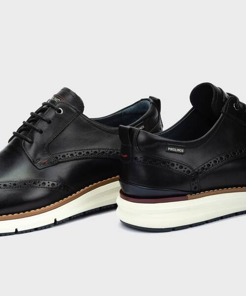 Zapatos Casuales | MANACOR M1A-4277C1 | BLACK | Pikolinos