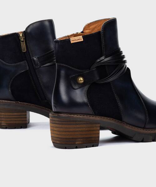 Bot&iacute;n de tac&oacute;n medio para mujer , SAN SEBASTIA W1T , SAN SEBASTIA W1T-8906C2 , BLUE