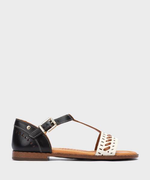 Sandalias planas | ALGAR W0X-0788C1 | BLACK | Pikolinos