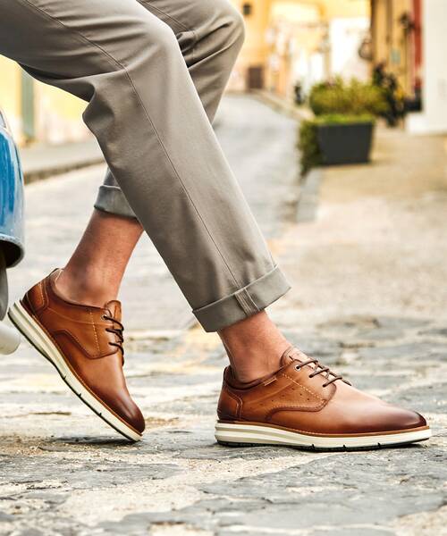 Zapatos Casuales | MANACOR M1A-4276C1 | BRANDY | Pikolinos