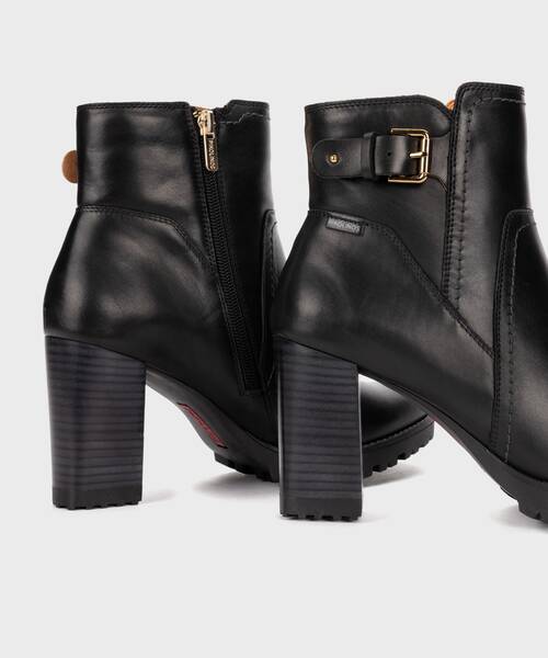 Bot&iacute;n de tac&oacute;n para mujer , CONNELLY W7M , CONNELLY W7M-8730 , BLACK