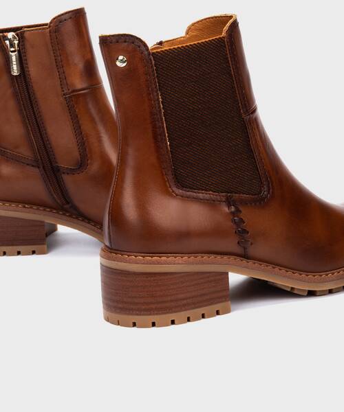 Botines con Tac&oacute;n | MEDINA W0D-8792 | CUERO | Pikolinos