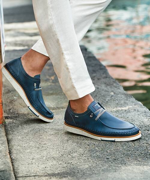 Zapatos Casuales | SAN JUAN M6L-4274C1 | BLUE | Pikolinos