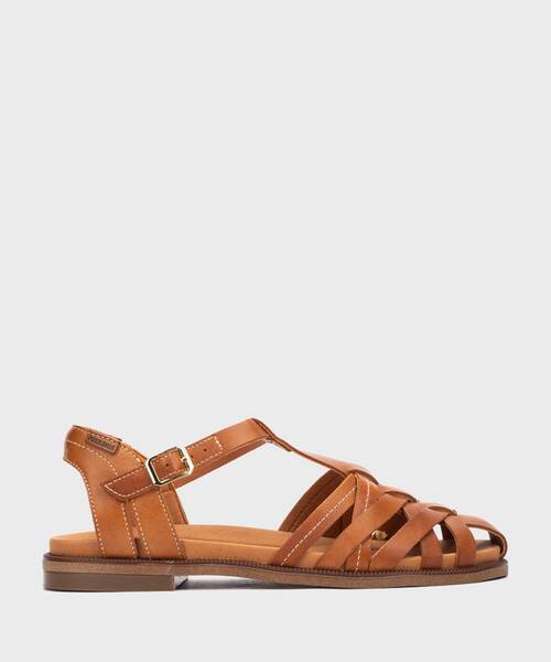 Sandalias Planas | NAVIA W3E-0637 | BRANDY | Pikolinos