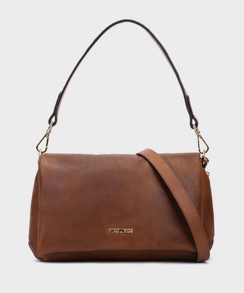 Bolso de piel con cierre im&aacute;n para mujer. , PAU WHA , PAU WHA-1113C1 , CUERO