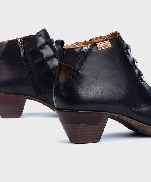 Botines de tac&oacute;n | ROTTERDAM 902-8746 | BLACK | Pikolinos