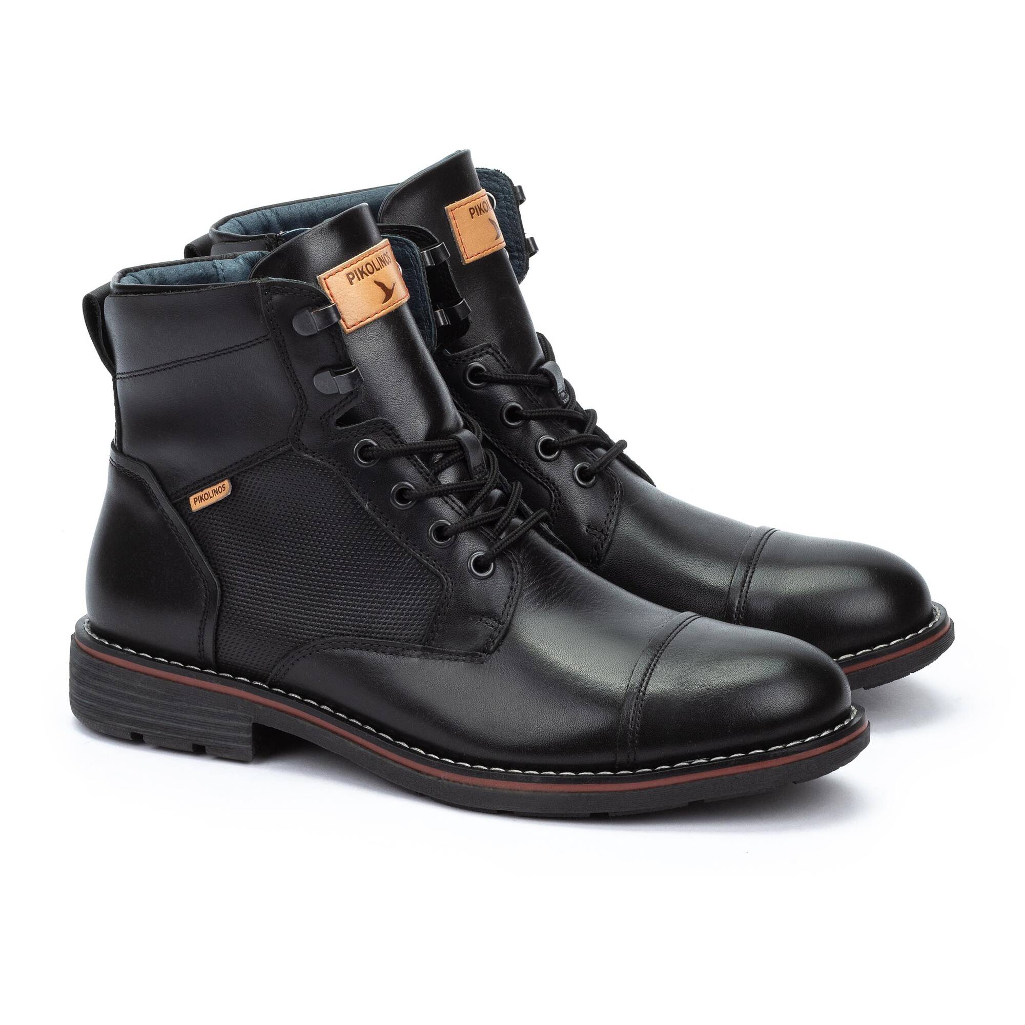Botas y botines | YORK M2M-8156, BLACK, large image number 20-M2M-8156_000_Pikolinos_YORK_BLACK_full.jpg | null
