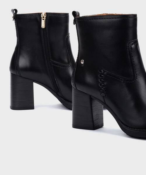 Botines con Tac&oacute;n | PALENCIA W9U-8945C1 | BLACK | Pikolinos
