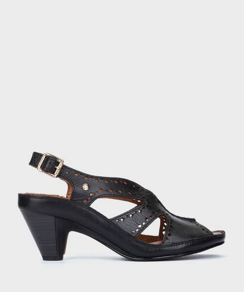 Sandalias de Tac&oacute;n | JAVA W5A-1507 | BLACK | Pikolinos