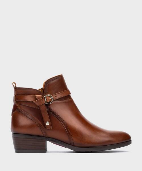 Botines con Tac&oacute;n | DAROCA W1U-8901C1 | CUERO | Pikolinos