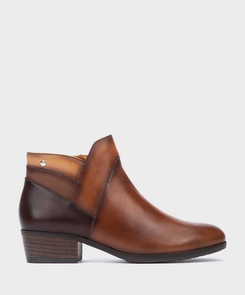 Botines de tac&oacute;n | DAROCA W1U-8732C1 | CUERO | Pikolinos