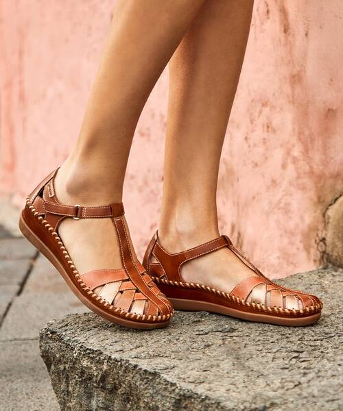 Semi abierto | CADAQUES W8K-0705C1 | BRANDY | Pikolinos