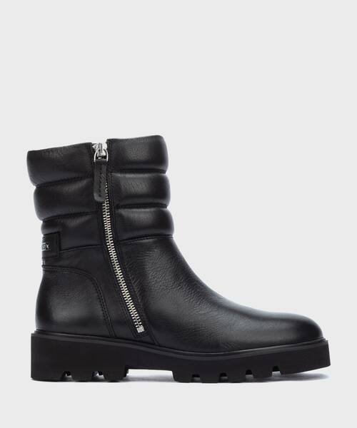 Botines planos | SALAMANCA W6Y-8618 | BLACK | Pikolinos