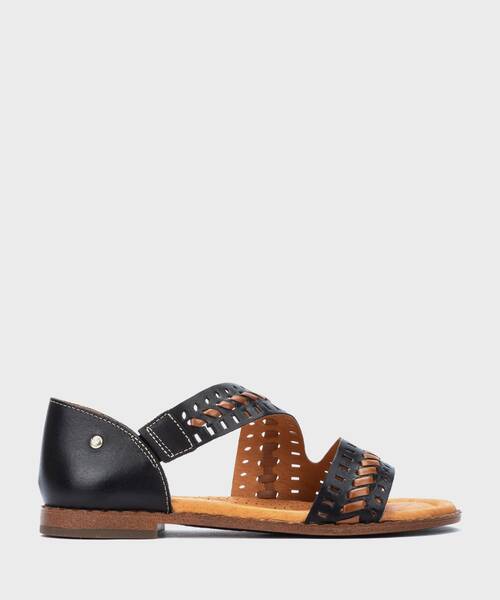 Sandalias planas | ALGAR W0X-0785C1 | BLACK | Pikolinos
