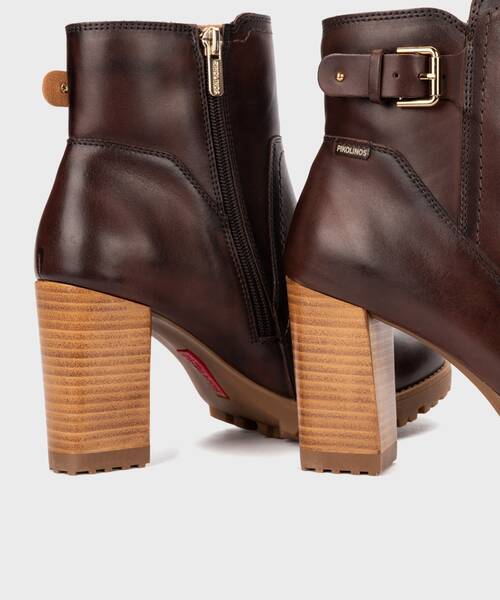 Bot&iacute;n de tac&oacute;n para mujer , CONNELLY W7M , CONNELLY W7M-8730 , CAOBA