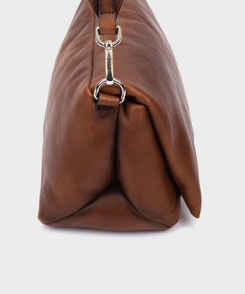 Bolso de piel con cierre im&aacute;n para mujer. , PAU WHA , PAU WHA-1113C1 , CUERO