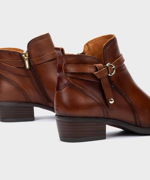 Botines con Tac&oacute;n | DAROCA W1U-8901C1 | CUERO | Pikolinos