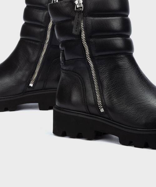 Botines planos | SALAMANCA W6Y-8618 | BLACK | Pikolinos