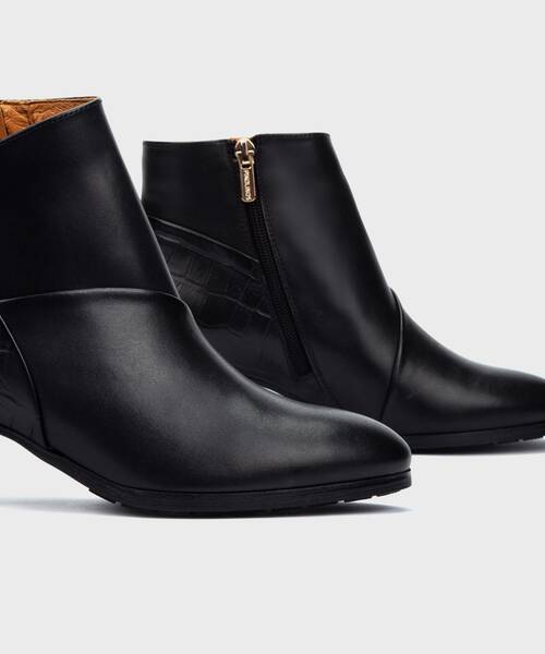 Botines con Tac&oacute;n | CALAFAT W1Z-8575C1 | BLACK | Pikolinos