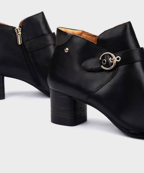 Botines con Tac&oacute;n | CALAFAT W1Z-8602C1 | BLACK | Pikolinos